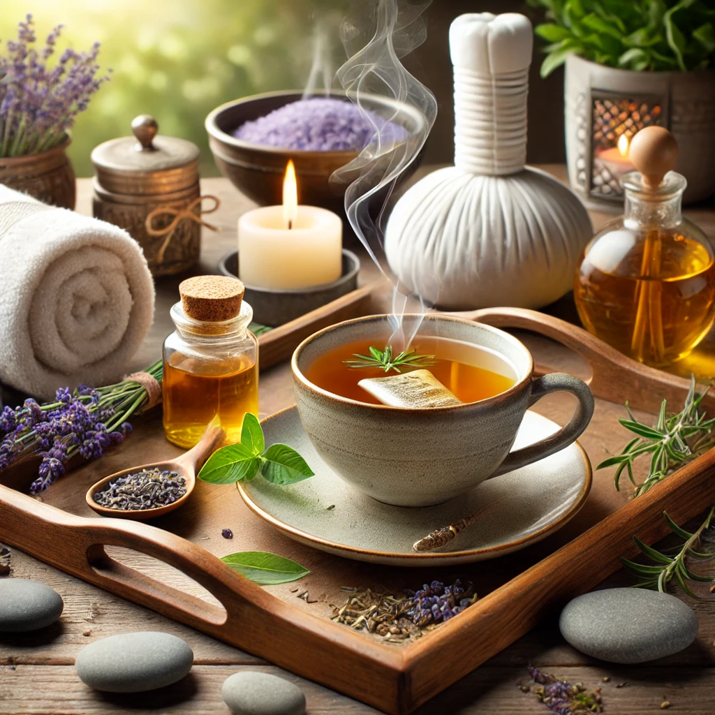 Pocixe čaj u šalici